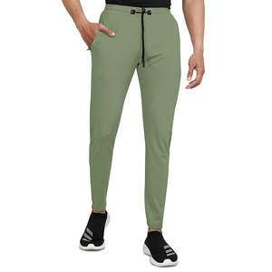 Pantalones Deportivos Casuales de Verano para Hombre, Tallas Grandes, de Poliéster, con Logotipo Personalizado, Transpirables, de Secado Rápido, Ecológicos, Ajustados, OEM - Product Image 1