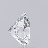 Diamante Cultivado en Laboratorio de Corte Excelente, 1 Quilate, VVS2, Color E, Forma Redonda Alargada, Certificado IGI, HPHT CVD, Diamante Suelto para Anillo de Compromiso