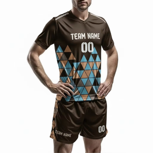 Premium Football Uniform Wholesale OEM Manufacturer Polyester Soccer Kit <b>Athletic</b> Sportswear Apparel Exporter Worldwide - Product Image 1