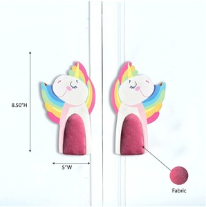 Tiradores de Madera de Acacia Hechos a Mano, Tiradores de Cajones Infantiles de Madera Natural con Diseño de Unicornio, Tiradores de Cómodas, Tiradores de Armarios de Cocina - Product Image 6
