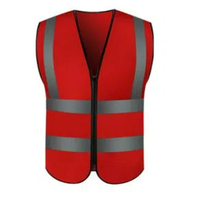 Veste de moto haute visibilité XL, fluorescente, imperméable, respirante, anti-UV, gilet de sécurité réfléchissant, logo personnalisable pour - Product Image 4