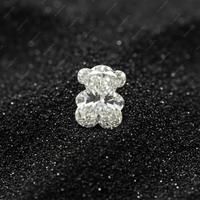 Diamant synthétique cultivé en laboratoire HPHT CVD, certifié IGI, 2 carats, qualité D VVS, taille Teddy, pour cadeau, vente en gros