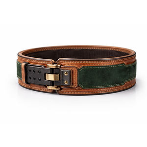 เข็มขัดยกน้ำหนักหนังแท้ สำหรับยกน้ำหนักหนัก ออกกำลังกาย เพาะกาย - Product Image 1