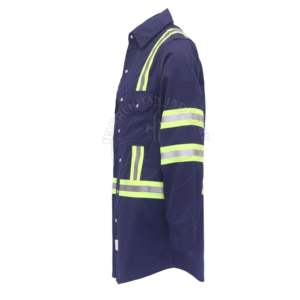 Check <b>Shirt</b> Industrial USA Sizes Wholesale Long Sleeve FR Work Custom Welding <b>Shirt</b> Factory Sleeve <b>Flame</b> Resistant Welding FR - Product Image 5