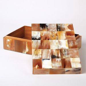 High Quality Natural Buffalo Horns Decorative Jewelry Box for Tableware Organization - Product Image 5