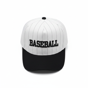 Gorra de Béisbol Blanca, Gorra Informal para Mujer, Estilo Fresco, Informal, a la Moda, Universal, Elegante, Ajustable, de Algodón - Product Image 1