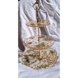Soporte para Pastel de Resina Ecológico y Moderno, Apto para Lavavajillas, para Exhibición de Pasteles de Cumpleaños, Mesa de Postres, Recepción de Bodas y Fiestas - Product Image 5