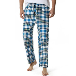 <b>Men's</b> Lightweight Breathable Eco-Friendly Casual Winter <b>Flannel</b> Pants Canvas Material Featuring Soft Fabric <b>Pajama</b> - Product Image 6