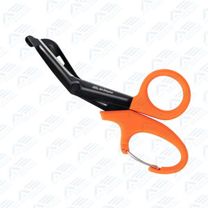 Bandage <strong>Scissors</strong> Emt <strong>Shears</strong> With Carabiner <strong>for</strong> Doctor Nurses Nursing Students Orange <strong>Shears</strong> Nurses Medical <strong>Scissors</strong> 7.5 Inches - Product Image 4