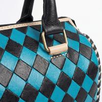 100% Echtes Leder Kariertes Muster Luxus Sport Reise Mini Speedy Reisetaschen Hochwertige Weekender Vintage Wasserfeste Tragbare Taschen