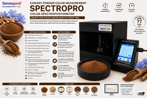 Espectrofotómetro de Color para Achicoria, Analizador Digital de Color con Gran Apertura de 77 mm para Polvo, Gránulos y Cubos de Achicoria Tostada - Product Image 2