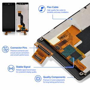 Pièces de rechange pour réparation d'écran tactile LCD de téléphone portable de qualité supérieure pour la série Xperia Z1 à Z4 - Product Image 5