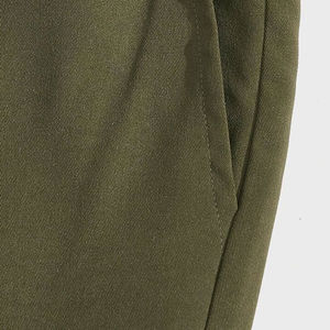 Pantalon cargo léger pour homme, 100% coton lavé, extensible à la taille, pour un usage quotidien en extérieur - Product Image 6