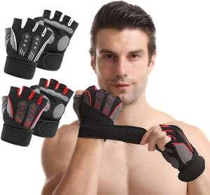 Guantes Deportivos Premium de Medio Dedo para Levantamiento de Pesas, Transpirables, Antideslizantes, para Entrenamiento Físico, Ciclismo y Ejercicio - Product Image 6