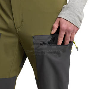 Vêtements de voyage modernes pour l'extérieur avec tissu extensible, coupe confortable, pantalon softshell pour l'aventure, pantalon softshell - Product Image 4