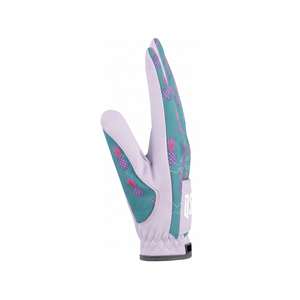 Gants de golf pour femmes, imprimé ananas, en cuir souple, respirants, perforés, antidérapants, logo personnalisé, OEM, ODM, vente en gros - Product Image 5