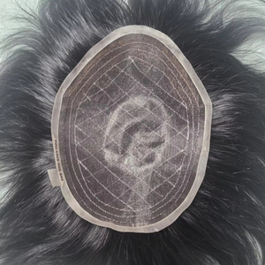 Prothèse capillaire en cheveux naturels indiens Remy, mono-soudée, entièrement en dentelle, ondulée, Taz Hair BD Bangladesh - Product Image 1