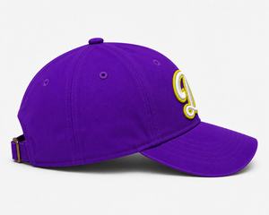 Royal <b>Purple</b> D Embroidered Baseball Cap Premium 3D Letter D Snapback Cap Classic <b>Purple</b> Monogram D Cap - Product Image 3