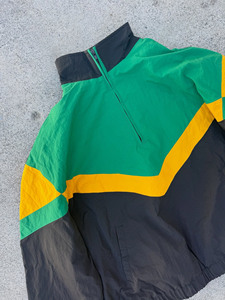 Men <b>Vintage</b> Retro Football Soccer Plus Size Adults <b>Clothes</b> New Colorblock 80 <b>90s</b> Basketball Windbreaker Jacket - Product Image 3