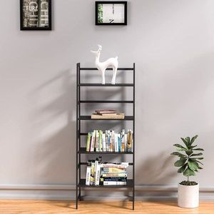 Libreria a 4 Ripiani WTZ MC 801 Nera, Elegante e Alta per Camera da Letto, Soggiorno o Ufficio - Product Image 4