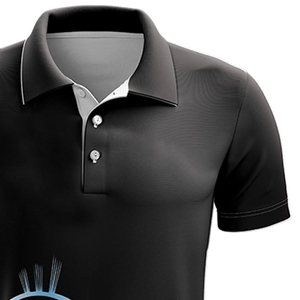 Service OEM, t-shirt polo homme respirant et doux au toucher, sublimation, fabrication de vêtements décontractés haut de gamme, t-shirt polo homme sublimation. - Product Image 5