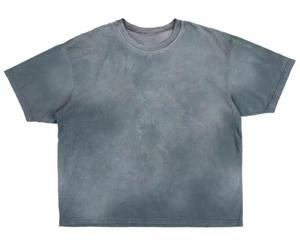 เสื้อยืดคอกลมแขนสั้นผู้ชาย สีเขียวมะกอก ผ้าฝ้าย ทรงปกติ สไตล์ลำลอง สีพื้น ผ้าเจอร์ซีย์ถัก ดีไซน์เรียบ - Product Image 2