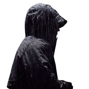 Mens Black <b>Waterproof</b> Hooded <b>Winter</b> <b>Jacket</b> Full Zip Windproof Thermal Outdoor Rainproof Longline Sportswear Coat - Product Image 5
