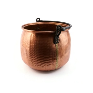 Macetero de metal de diseño moderno, minimalista, industrial y vintage - Product Image 6