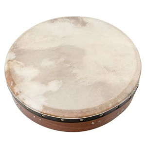 Bodhrán Irlandés de Cabeza Fija, Instrumento Musical, Bodhrán Irlandés de la Mejor Calidad, Bodhrán Irlandés Luminoso - Product Image 5