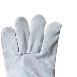 Guantes de Seguridad Industriales Resistentes, de Cuero Vacuno, Antideslizantes, Anti-Impactos, Duraderos y Transpirables, Más Vendidos - Product Image 2