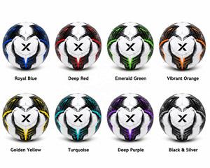 Ensemble de 6 ballons de football personnalisés X |   6 couleurs différentes |   Logo X |   Fabricant OEM ODM |   Design haut de gamme |   Qualité supérieure - Product Image 5