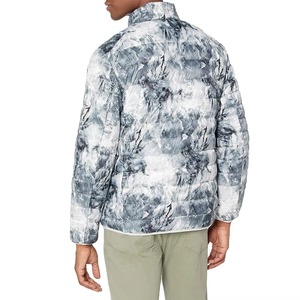 High Quality Men's Puffer Jackets Custom Logo Winter Waterproof Eco-Friendly Quick Dry <b>Stand</b> Collar High Street Style Wholesale - Product Image 2