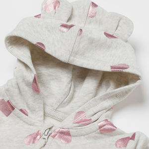 เสื้อฮู้ดเด็กผ้าฝ้ายพิมพ์ลายตามสั่ง ขายส่ง ราคาถูก ระบายอากาศได้ดี สำหรับเด็กผู้ชายและเด็กผู้หญิง เสื้อผ้าเด็กสวมใส่สบาย - Product Image 2