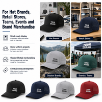 Casquette de camionneur perforée au laser, 5 panneaux structurés, visière incurvée, patch en caoutchouc, pour hommes et femmes, idéale pour le golf et les activités sportives en extérieur, personnalisable