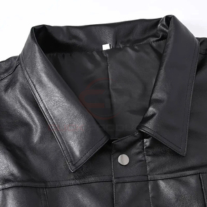 Chaleco de Cuero Genuino para Hombre, Reversible, Transpirable, de Invierno, con Logotipo Personalizado OEM, Talla Grande, Estilo Urbano - Product Image 4