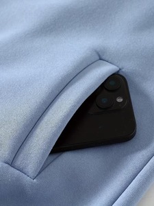 Premium Streetwear <b>Light</b> Blue Summer Varsity <b>Jacket</b> <b>Men</b> Baseball Style High Quality OEM Wholesale Supply Breathable Eco-Friendly - Product Image 3