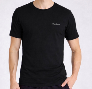 T-shirt en coton uni pour homme, coupe classique, léger, col rond, basique, personnalisable pour impression sur mesure, vente en gros OEM. - Product Image 5
