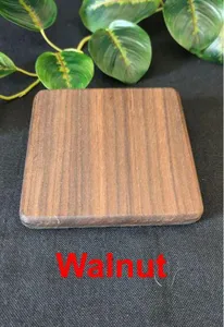 Posavasos de Madera para Bebidas, Resistentes a los Arañazos, a las Manchas y Fáciles de Limpiar, Perfectos para Uso en Mesas Interiores y Exteriores - Product Image 6