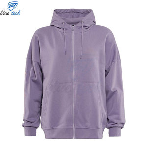 High Quality Women Winter Hoodie Custom Logo Print Cotton Fleece Eco-Friendly Casual Streetwear OEM Service - Product Image 2