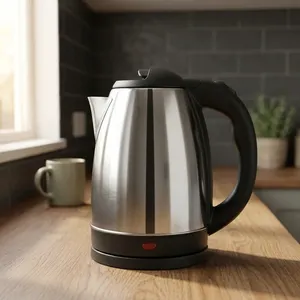 Stainless Steel Electric <b>Kettle</b> 1.8L Fast Boil Cordless Water <b>Kettle</b> with Auto Shut Off for Hotels Homes Offices - Product Image 5