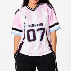 New Design Fully Custom Polyester Jersey with Short Sleeves Hot Selling High Quality American Football Jersey For <b>Sale</b> - Product Image 1