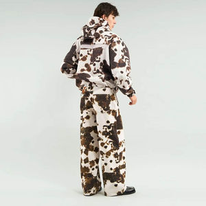 Ensemble survêtement homme personnalisé de haute qualité, imprimé vache, imperméable, coupe-vent, respirant, pantalon et veste en nylon de haute qualité - Product Image 5