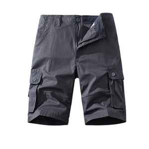 Pantalones Cortos Cargo de Primera Calidad para Hombre, Corte Holgado, Multibolsillos, para Trabajo, Viajes y Actividades al Aire Libre, Mezcla de Algodón - Product Image 6