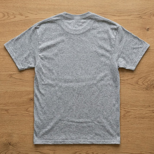 T-shirt pour homme de haute qualité 100% coton, logo personnalisé, t-shirt uni à manches courtes, col rond, avec poche - Product Image 4