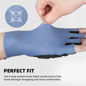 Guantes de Ciclismo OEM para Hombre y Mujer, Antideslizantes, Ligeros, de Medio Dedo, para Entrenamiento y Ejercicio - Product Image 4