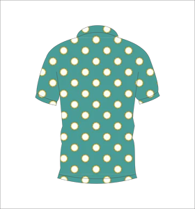 Camiseta Polo Sublimada Verde Personalizada, Manga Corta, Uniforme de Golf, Secado Rápido, Ropa Deportiva para Equipos, Fabricante y Proveedor OEM - Product Image 4