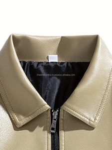 Chaquetas de cuero a la moda para hombre hechas a medida al mejor precio nueva ropa para hombre mejor venta chaqueta de cuero para hombre para invierno - Product Image 4