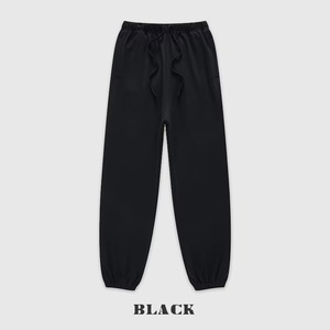 Pantalon de survêtement unisexe en coton 100 % premium, couleur unie, décontracté, avec doublure polaire, poids moyen-lourd, style corset, pour hommes et femmes - Product Image 2