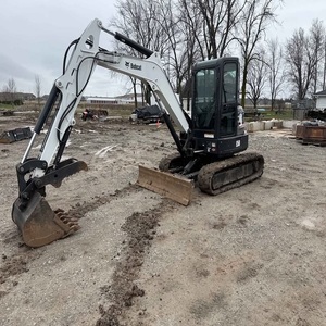 Excavadora BOBCAT E50, Serie Hidráulica, Equipo de Movimiento de Tierras Potente para Proyectos de Construcción Pesada - Product Image 4