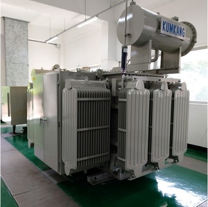 หม้อแปลงไฟฟ้าแบบจุ่มน้ำมันสามเฟส 50/60Hz ผลิตในเกาหลี OEM ODM Kumkang 750kVA/13200GY/7620/480Y/277V Pos. แอลบีโออาร์ - Product Image 4